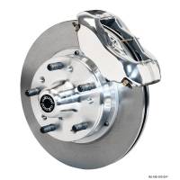 Wilwood Engineering - Wilwood Dynalite Pro Series Front Brake Kit - Polished Caliper - Plain Face Rotor - Early Ford 37-48 - Image 2