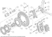 Wilwood Engineering - Wilwood Dynalite Pro Series Front Brake Kit - Black - Plain Face Rotor - 11.00" - Image 5