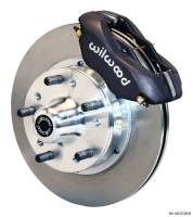 Wilwood Engineering - Wilwood Forged Dynalite Pro Series Front Brake Kit - Black Anodized Caliper - Plain Face Rotor - Image 3