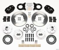 Wilwood Engineering - Wilwood Forged Dynalite Pro Series Front Brake Kit - Black Anodized Caliper - Plain Face Rotor - Image 4