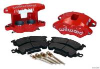 Wilwood Engineering - Wilwood D52 Front Caliper Kit - Red Powder Coat Caliper - Image 2