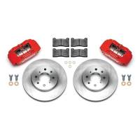 Brake Systems - Front Brake Kits - Street / Truck - Wilwood Engineering - Wilwood Forged DHPA DynaPro Honda/Acura Caliper and Rotor Kit - Red - 10.32" Rotor