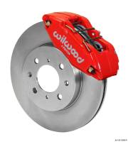 Wilwood Engineering - Wilwood Forged DHPA DynaPro Honda/Acura Caliper and Rotor Kit - Red - 10.32" Rotor - Image 6