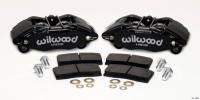 Wilwood Engineering - Wilwood Forged DHPA DynaPro Honda/Acura Caliper & Pad Kit - Black - 5.51" Lug Mount - 1.62" Pistons - .83" Rotor Width - Image 4