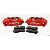 Wilwood Engineering - Wilwood Forged DHPA DynaPro Honda/Acura Caliper & Pad Kit - Red - 5.51" Lug Mount - 1.62" Pistons - .83" Rotor Width - Image 2