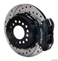 Wilwood Engineering - Wilwood Dynalite Pro Series Rear Brake Kit - Black - SRP Drilled & Slotted Rotor - 12 Bolt Chevy - Image 3