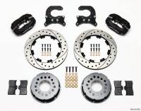 Wilwood Engineering - Wilwood Dynalite Pro Series Rear Brake Kit - Black - SRP Drilled & Slotted Rotor - 12 Bolt Chevy - Image 4