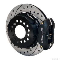 Wilwood Engineering - Wilwood Dynalite Pro Series Rear Brake Kit - Black - SRP Drilled & Slotted Rotor - Small Ford 2.66" - Image 2