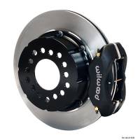 Wilwood Engineering - Wilwood Dynalite Pro Series Rear Brake Kit - Black - Plain Face Rotor - Mopar/Dana - Image 2