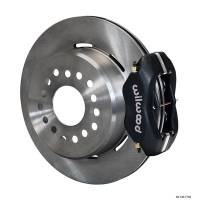 Wilwood Engineering - Wilwood Forged Dynalite Rear Parking Brake Kit - Black Anodized Caliper - Plain Face Rotor - Big Ford 2.36" Offset One Piece Vented - Image 2
