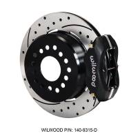 Wilwood Engineering - Wilwood Forged Dynalite Rear Parking Brake Kit - Black - 12.19" Rotor - GM 12-Bolt - Image 2