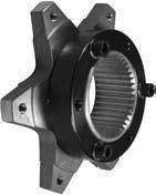 Winters Performance Products - Winters Midget Axle Inboard Rotor Mount - 31 Spline - 6 x 5.5" - For 10" Rotor - Image 2