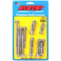 ARP SB Ford Stainless Steel Water Pump & T/C Bolt Kit 6-Point