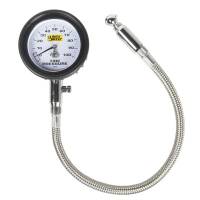 Tire Pressure Gauges and Components - Tire Pressure Gauges - Analog - Auto Meter - Auto Meter Tire Pressure Gauge 0-100 psi Analog w/Bleed Valve