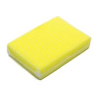 Advanced Technology Products - ATP Sponge Scrubber - Bug-Gone Scrubber - Mesh Covered Sponge - White / Yellow -