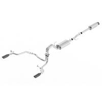 Exhaust Systems - Exhaust Systems - Cat-Back - Borla Performance Industries - Borla 15-17 Ford F150 2.7/3.5L Cat Back Exhaust