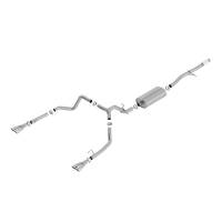 Exhaust Systems - Chevrolet Truck / SUV Exhaust Systems - Borla Performance Industries - Borla 19- GM Pickup 1500 5.3L Cat Back Exhaust Kit