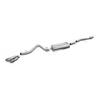 Exhaust Systems - Chevrolet Truck / SUV Exhaust Systems - Corsa Performance - Corsa Exhaust Cat-Back - 3.5" Single Side Exit