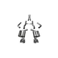 Exhaust System - Corsa Performance - Corsa 15- Challenger 6.4L Cat Back Exhaust System