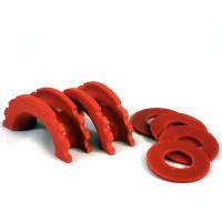 Trailer & Towing Accessories - Winches and Components - Daystar - Daystar D-Ring Isolator & Washer Red