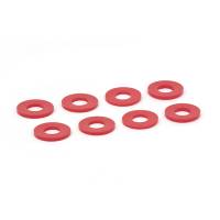 Tie-Down Straps and Components - D-Ring Isolator Washers - Daystar - Daystar D-Ring Washers Red