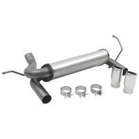 Exhaust Systems - Jeep Exhaust Systems - DynoMax Performance Exhaust - Dynomax SS Axle Back Exhaust 07-15 Wrangler 3.6/3.8L
