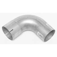 Exhaust Pipe - Bends - Exhaust Pipe Bends - 90 Degree - DynoMax Performance Exhaust - Dynomax Pipe - Elbow Aluminized
