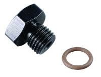 Caps and Plugs - SAE Port Plugs - Fragola Performance Systems - Fragola #3 Port Plug 3/8-24 Black