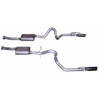 Exhaust Systems - Exhaust Systems - Cat-Back - Gibson Performance Exhaust - Gibson Cat-Back Dual Exhaust System Stainless