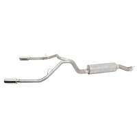 Exhaust Systems - Dodge / Ram Truck - SUV Exhaust Systems - Gibson Performance Exhaust - Gibson Cat-Back Dual Split Exhaust System Stainless