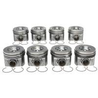 Clevite Piston Set w/Rings Ford 6.4L Diesel 8 Pack