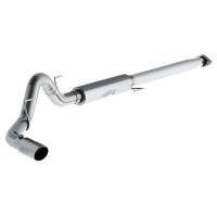 Exhaust Systems - Exhaust Systems - Cat-Back - MBRP Performance Exhaust - MBRP 15-UP Ford F150 2.7L/3.5 L 4" Cat Back Single