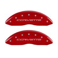 MGP Caliper Covers 08-13 Corvette Caliper Covers Red