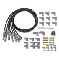 MSD Spark Plug Wire Set - 6cyl. Universal Black