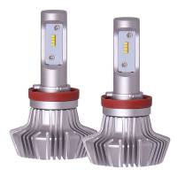Headlights and Components - Headlight Bulbs - PIAA - PIAA H11 Platinum LED Bulb Tw in Pack - 4000Lm 6000K