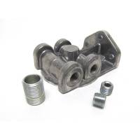 Perma-Cool Oil Filter Mount 3/4in- 16 Ports: 1/4" NPT