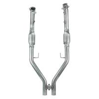 Exhaust System - Pypes Performance Exhaust - Pypes 05-10 Mustang H-Pipe with Catalytic Converters