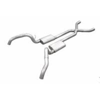 Exhaust Systems - Exhaust Systems - Crossmember-Back - Pypes Performance Exhaust - Pypes 67-69 Camaro Crossmember Back Exhaust Kit 2.5in