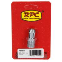 Hose Barb Fittings and Adapters - NPT to Hose Barb Adapters - Racing Power - Racing Power Aluminum Intake Manifold Fitting 1/2 to 5/8" Barb