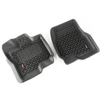 Rugged Ridge Floor Liners Front Black 15-18 Ford F-150
