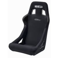 Seats - Sparco Seats - Sparco - Sparco Seat - Sprint L - Non-Reclining - FIA Approved - Side Bolsters - Harness Openings - Steel Frame - Fire-Retardant Non-Slip Fabric - Black