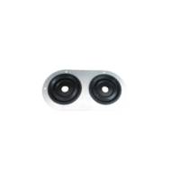 O-rings, Grommets and Vacuum Caps - Firewall Grommets - Seals-It - Seals-It Firewall Grommet 2-Hole 5.750" x 3" .500" ID
