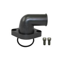 Water Necks and Thermostat Housings - Water Necks and Components - Specialty Products - Specialty Products Water Neck Chevy 90 Degree O-Ring Style Black