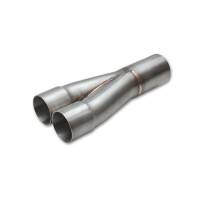Exhaust Pipes, Systems and Components - Y-Pipe Merge Collectors - Vibrant Performance - Vibrant Performance 2-1 Stainless Steel Merge Collector s 2.5" Inlet ID 2.5in