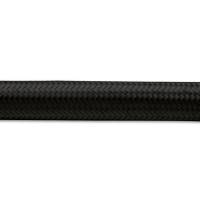 Vibrant Performance 2ft Roll -10 Black Nylon Braided Flex Hose