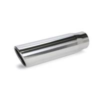 Vibrant Performance 3" Round Stainless Steel Tip Single Wall Angle