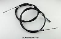Brake System - Parking Brakes and Components - Wilwood Engineering - Wilwood Parking Brake Cable Kit 05-10 Mustang