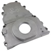 CVR Performance Products Timing Cover - 2 Piece - Aluminum - GM LS-Series