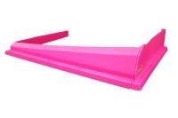 Dominator Racing Products - Dominator Air Valance - Dirt Modified - 3 Piece - Molded Plastic - Pink