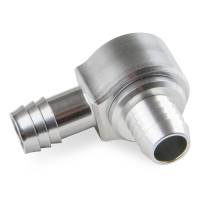 Earl's Brake Booster Check Valve - 13/16" Hose Barb Inlet - 1/2" Hose Barb Outlet - Clear Anodized